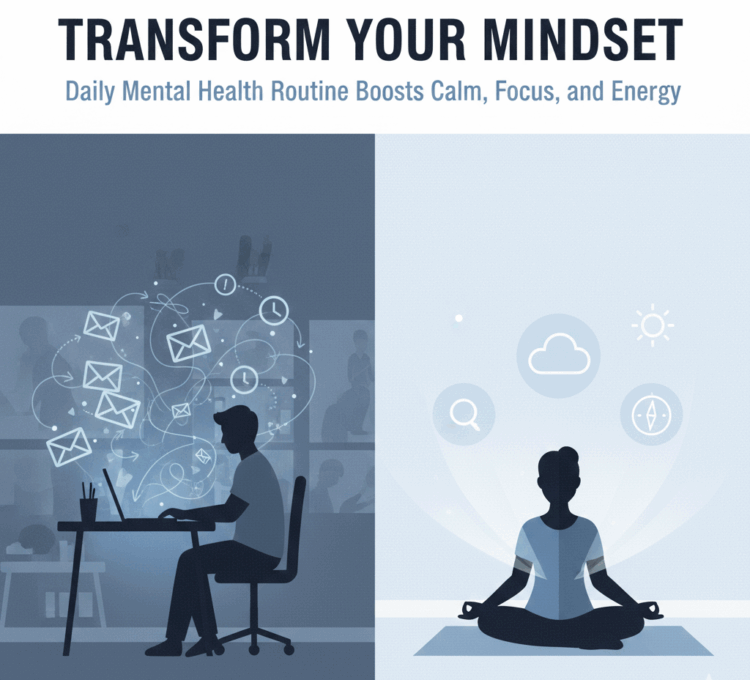 Transform Your Mindset: Daily Mental Health Routine Boosts Calm, Focus, and Energy