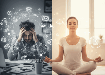 A Quick Mental Health Routine for High-Stress People: Reduce Anxiety in 10 Minutes a Day